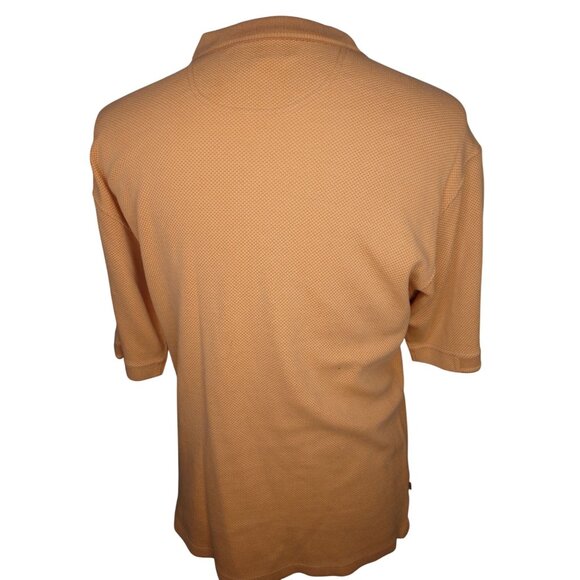 Tommy Bahama Men's Orange Polo Golf Shirt Size L - Picture 4 of 7